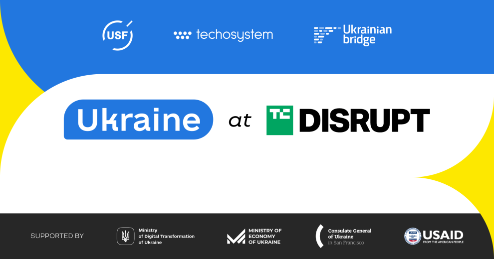 Українська tech екосистема на TechCrunch Disrupt 2023: розпочався прийом заявок стартапів